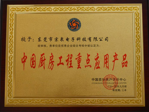 中国厨房工程重点应用...